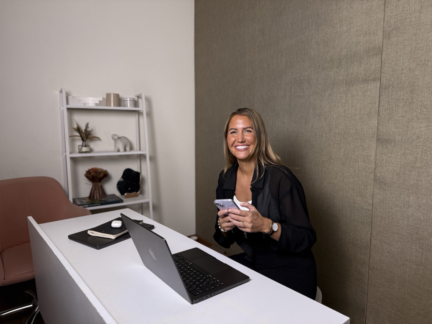 Mia Nordgaard Rasmussen i arbeid